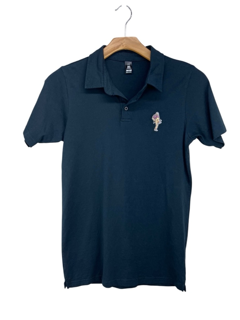 AS Colour Black Chad Polo Mens Small